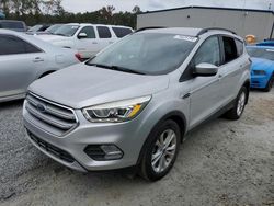 Salvage cars for sale at auction: 2017 Ford Escape SE