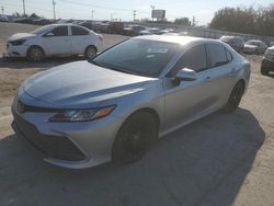 Salvage cars for sale at Oklahoma City, OK auction: 2022 Toyota Camry LE