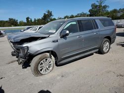 Salvage cars for sale at Apopka, FL auction: 2023 GMC Yukon XL C1500 SLT