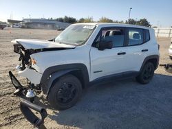 Salvage cars for sale at Sacramento, CA auction: 2018 Jeep Renegade Sport