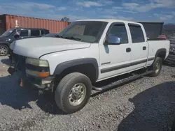 Salvage cars for sale at Hueytown, AL auction: 2002 Chevrolet Silverado C2500 Heavy Duty