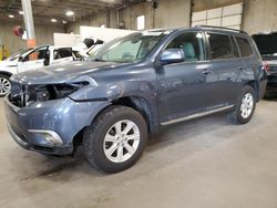 Salvage cars for sale at Blaine, MN auction: 2013 Toyota Highlander Base