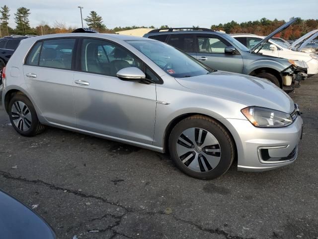 2016 Volkswagen E-GOLF SE