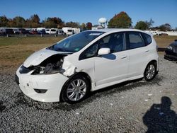 Honda salvage cars for sale: 2010 Honda FIT Sport