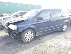 Salvage cars for sale at Montreal Est, QC auction: 2017 Dodge Grand Caravan SE