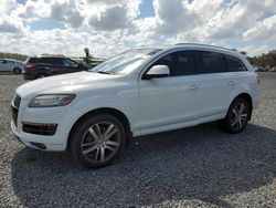 Salvage cars for sale at Riverview, FL auction: 2015 Audi Q7 TDI Premium Plus