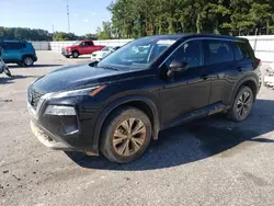 Salvage cars for sale at Dunn, NC auction: 2021 Nissan Rogue SV