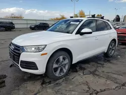 Audi salvage cars for sale: 2020 Audi Q5 Premium