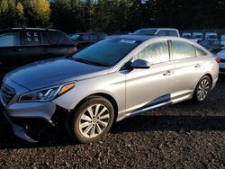 Salvage cars for sale at Graham, WA auction: 2016 Hyundai Sonata Sport