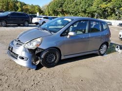 Honda salvage cars for sale: 2008 Honda FIT Sport