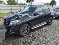 Salvage cars for sale at Riverview, FL auction: 2018 Mercedes-Benz GLE 350