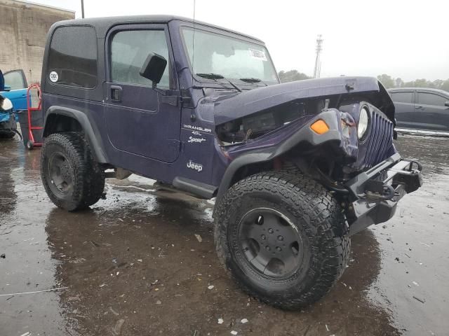 1999 Jeep Wrangler / TJ Sport