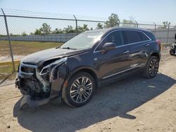 Salvage cars for sale at Houston, TX auction: 2017 Cadillac XT5 Premium Luxury