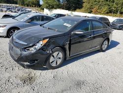 Salvage cars for sale from Copart Fairburn, GA: 2015 Hyundai Sonata Hybrid