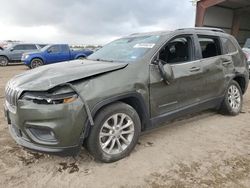 Salvage cars for sale from Copart Houston, TX: 2019 Jeep Cherokee Latitude