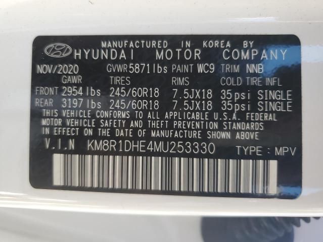 2021 Hyundai Palisade SE