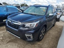 Carros salvage para piezas a la venta en subasta: 2019 Subaru Forester Touring