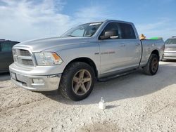 Flood-damaged cars for sale at auction: 2012 Dodge RAM 1500 SLT