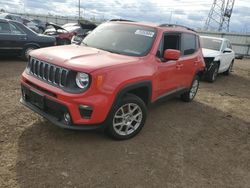 Salvage cars for sale at Elgin, IL auction: 2021 Jeep Renegade Latitude