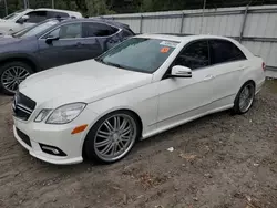 Flood-damaged cars for sale at auction: 2011 Mercedes-Benz E 350 4matic