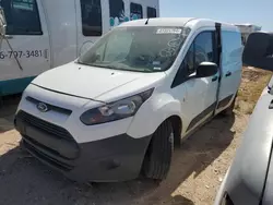 Salvage trucks for sale at Amarillo, TX auction: 2015 Ford Transit Connect XL