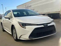 Salvage cars for sale at Oklahoma City, OK auction: 2021 Toyota Corolla LE