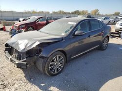 Salvage cars for sale at Kansas City, KS auction: 2014 KIA Cadenza Premium