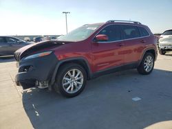 Salvage cars for sale at Wilmer, TX auction: 2014 Jeep Cherokee Limited