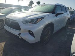 2022 Toyota Highlander Hybrid XLE en venta en Riverview, FL