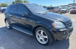 Mercedes-Benz salvage cars for sale: 2008 Mercedes-Benz ML 63 AMG