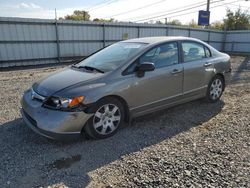 Honda salvage cars for sale: 2007 Honda Civic LX