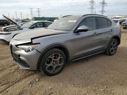 Alfa Romeo Vehiculos salvage en venta: 2018 Alfa Romeo Stelvio TI Sport