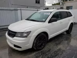 Dodge salvage cars for sale: 2020 Dodge Journey SE