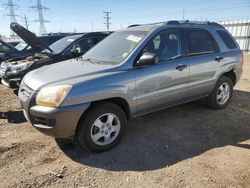 Salvage cars for sale at Elgin, IL auction: 2007 KIA Sportage LX