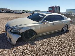 Salvage cars for sale at Phoenix, AZ auction: 2014 Lexus LS 460