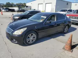 Salvage cars for sale at New Orleans, LA auction: 2013 Infiniti G37 Base