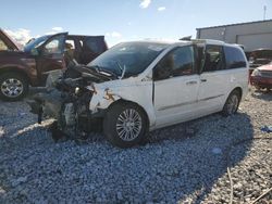 Salvage cars for sale at Wayland, MI auction: 2015 Chrysler Town & Country Touring L