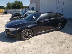 Salvage cars for sale from Copart Apopka, FL: 2021 Honda Accord EXL