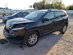 Salvage cars for sale at Oklahoma City, OK auction: 2017 Jeep Cherokee Sport