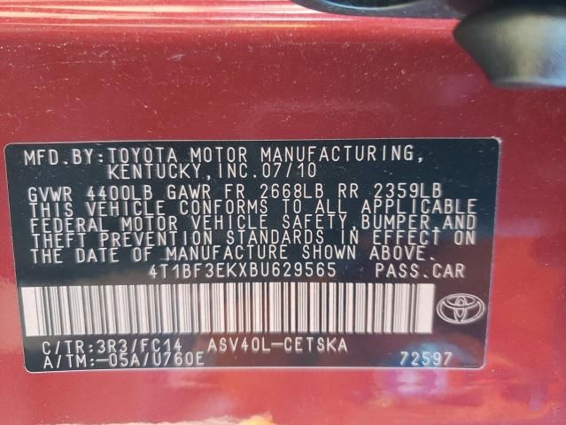 2011 Toyota Camry Base