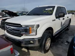 Salvage cars for sale from Copart Arcadia, FL: 2018 Ford F150 Supercrew