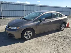 Salvage cars for sale at Fredericksburg, VA auction: 2013 Honda Civic LX