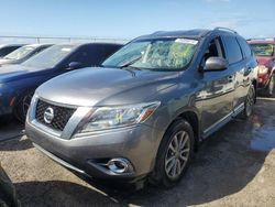 SUV salvage a la venta en subasta: 2015 Nissan Pathfinder S