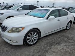 Flood-damaged cars for sale at auction: 2007 Lexus LS 460