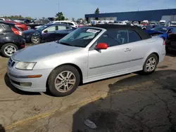 2006 Saab 9-3 en venta en Woodhaven, MI