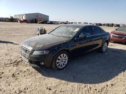 Salvage cars for sale from Copart Amarillo, TX: 2011 Audi A4 Premium Plus