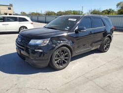 Salvage cars for sale at Wilmer, TX auction: 2019 Ford Explorer XLT