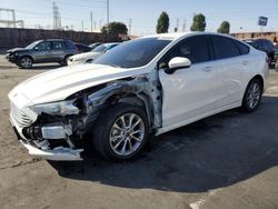 Salvage cars for sale at Wilmington, CA auction: 2017 Ford Fusion SE