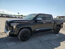 Salvage cars for sale from Copart Corpus Christi, TX: 2023 Toyota Tundra Crewmax Platinum