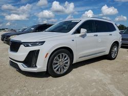 Salvage cars for sale at Arcadia, FL auction: 2022 Cadillac XT6 Premium Luxury